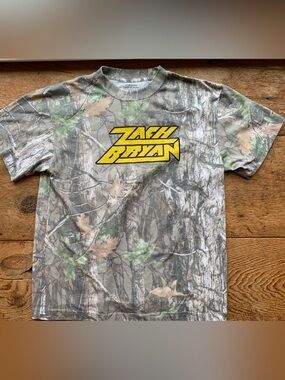 Zach Bryan Camo Tour Tee 2025